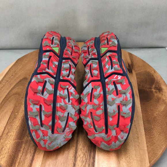 Brooks Cascadia 17 GTX Trail Running Shoes Waterproof Blue Orange Womens 7 B - Picture 6 of 8